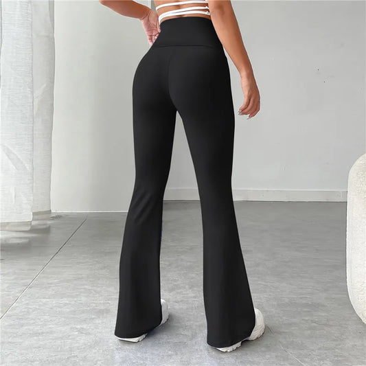 Flared Leggings Slim Yoga Pants